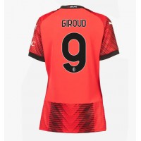 AC Milan Olivier Giroud #9 Domaci Dres za Ženska 2023-24 Kratak Rukav
